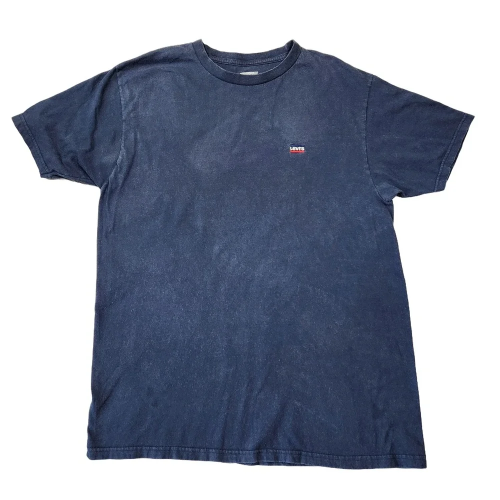 Levis Shirt Mens L Embroidered Retro Short Sleeve Casual Everyday Western Cowboy